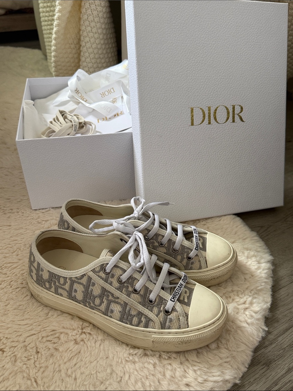 Dior walk’n’Dior sneakers in oblique